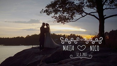 Videógrafo Tapio Ranta de Helsínquia, Finlândia - Maija & Nico 2017 Wedding Teaser, wedding