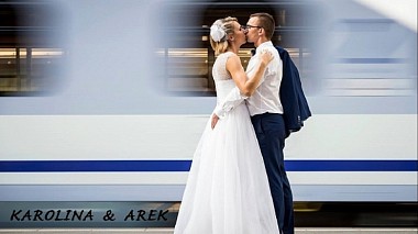 Videografo Andrzej Kruty da Rybnik, Polonia - Teledysk ślubny z wesela Karoliny i Arka - realizacja DSLM, wedding