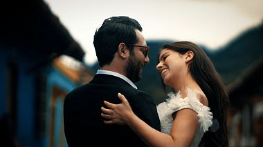 Filmowiec Al Agua Weddings z Miami, Stany Zjednoczone - Alexandra + Michael (Bogotá), engagement, wedding