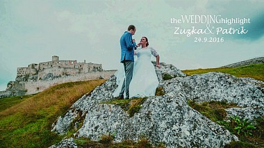 Videógrafo Marcel Závodný de Kosice, Eslováquia - Zuzka a Patrik 24.9.2016, wedding
