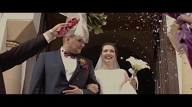 Відеограф Eduard Gheorghita (Wed Runners), Брашов, Румунія - A + F Wedding Résumé, drone-video, engagement, wedding