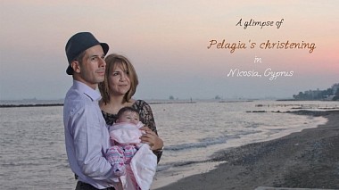Видеограф Nick Sotiropoulos, Афины, Греция - A glimpse of Pelagia's christening in Nicosia, Cyprus, лавстори, музыкальное видео, событие