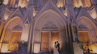 Видеограф Thiago Mello, Рио де Жанейро, Бразилия - Rafaela e Felipe // Catedral Presbiteriana do Rio de Janeiro - RJ // Brazil, wedding