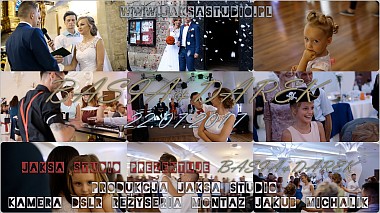 来自 克拉科夫, 波兰 的摄像师 JAKSA STUDIO - Basia&Darek | Teledysk ślubny | Wedding story |, event, musical video, reporting, showreel, wedding