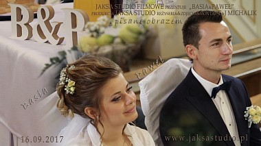 来自 克拉科夫, 波兰 的摄像师 JAKSA STUDIO - Basia&Paweł | Teledysk ślubny | Wedding story |, event, musical video, reporting, showreel, wedding