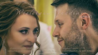 Βιντεογράφος JAKSA STUDIO από Κρακοβία, Πολωνία - Wioleta&Arkadiusz | Teledysk Ślubny | Wedding Story, drone-video, event, showreel, wedding