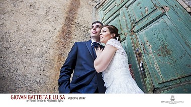 Filmowiec Bernardo Migliaccio Spina z Reggio di Calabria, Włochy - GIOVAN BATTISTA E LUISA, wedding