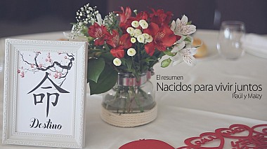Videographer Tomás Cristóbal from Calahorra, Spain - Nacidos para vivir juntos, wedding