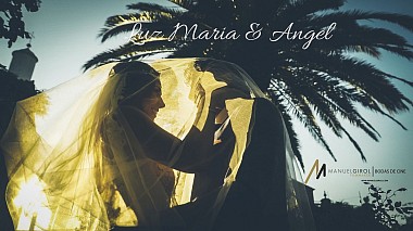 Filmowiec Manuel Girol Filmmaker z Madryt, Hiszpania - Tráiler LuzMa & Angel - Castillo de la Segura, wedding