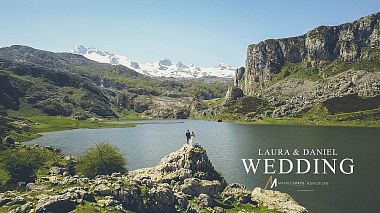 Видеограф Manuel Girol Filmmaker, Мадрид, Испания - Post Boda lagos de Covadonga Laura & Daniel, аэросъёмка, свадьба