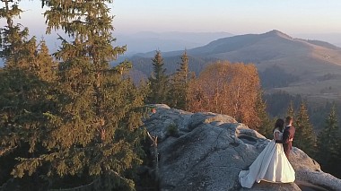 Видеограф Ihor Lavruk, Ивано-Франковск, Украина - Love in Carpathian Mountains (teaser), аэросъёмка, свадьба