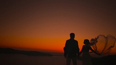 Filmowiec Evgeny Dobrolyubov z Ateny, Grecja - S & A (Santorini), wedding