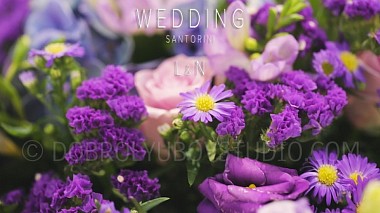 Atina, Yunanistan'dan Evgeny Dobrolyubov kameraman - L & N (Santorini), düğün
