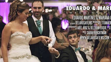 Barselona, İspanya'dan Delarosa Films kameraman - Eduardo & Mariana (Wedding Film) Trailer, drone video, düğün
