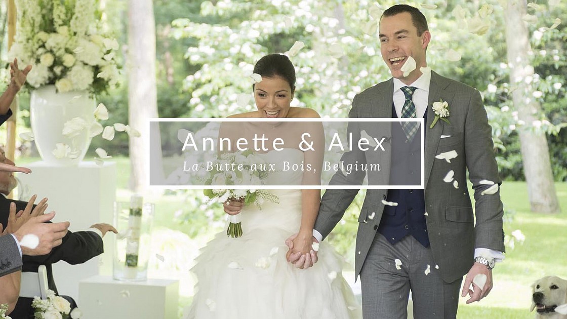 BruidBeeld Highlight Film Annette & Alex // La Butte aux Bois, Lanaken, Belgium