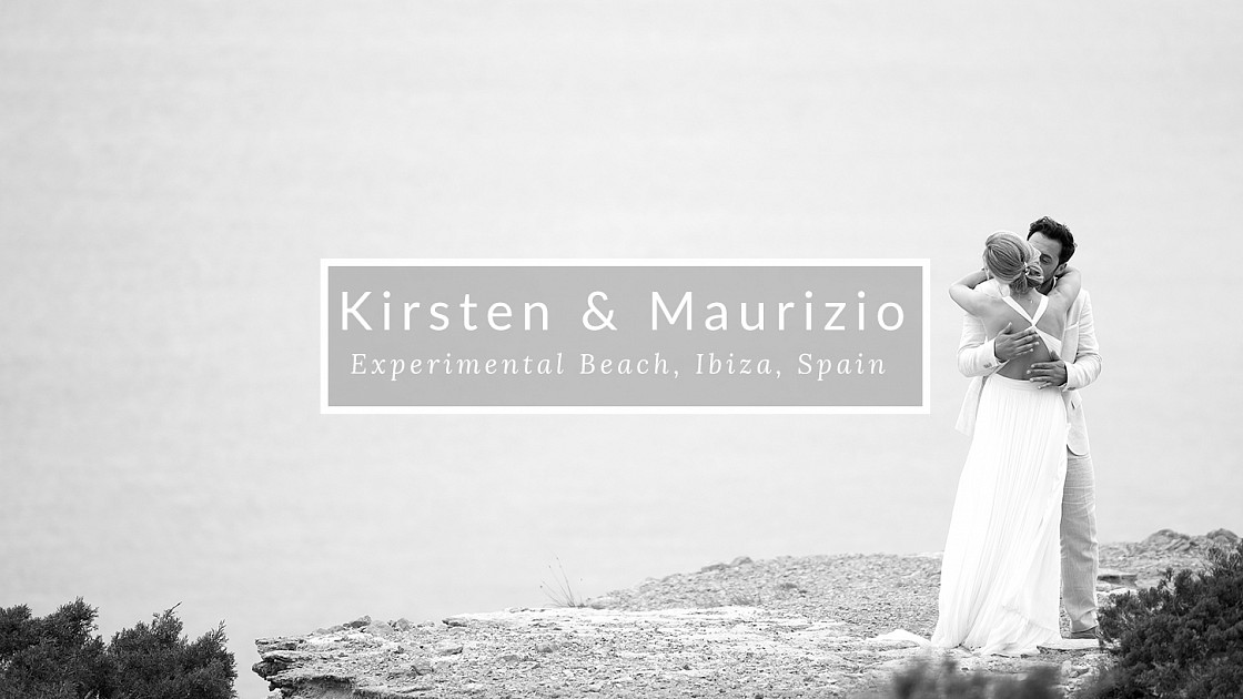 BruidBeeld Film Kirsten & Maurizio // Experimental Beach, Ibiza, Spain