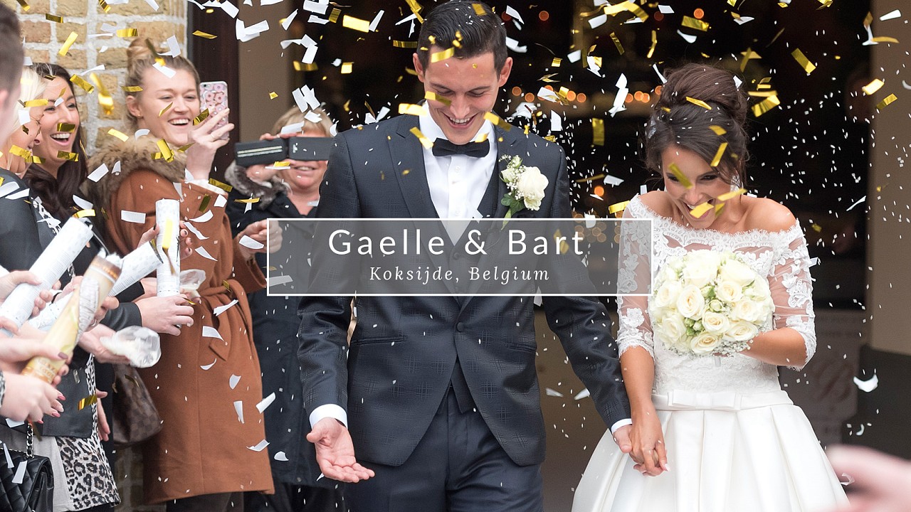 BruidBeeld Highlight Film Gaelle & Bart // Koksijde, Belgium