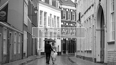 来自 鹿特丹, 荷兰 的摄像师 BruidBeeld - BruidBeeld trailer Karin & Arjan // Breda, the Netherlands., wedding