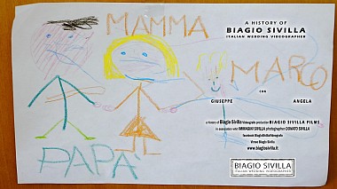 Filmowiec Biagio sivilla z Bari, Włochy - Mamma Marco e Papà, SDE