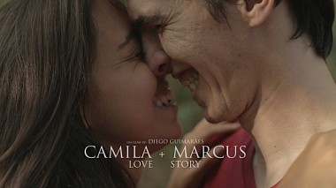 Videographer Diego Guimarães from other, Brazil - Camila + Marquinhos {Love Story}, engagement, wedding