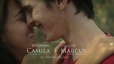 Videographer Diego Guimarães đến từ Camila + Marcus {Trailer}, SDE, engagement, wedding