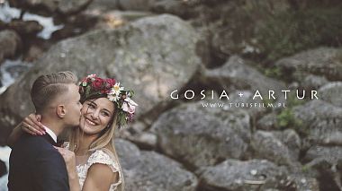 来自 波兰, 波兰 的摄像师 Mirosław Tańcula - Gosia + Artur Amazing wedding plener movie, corporate video, drone-video, invitation, showreel, wedding