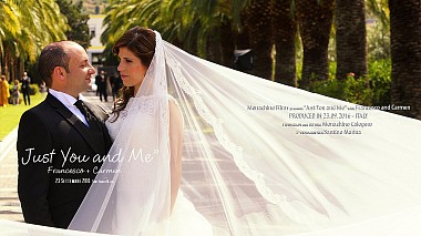 Filmowiec Calogero Monachino z Mesyna, Włochy - Just You and Me, wedding