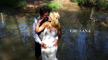 Видеограф The Wedding  Toon, Валенсия, Испания - EDU+ ANA, аэросъёмка, лавстори, репортаж, свадьба