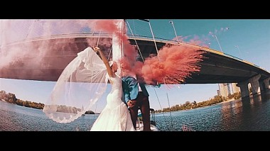 Videografo Антон Попов da Ucraina - Katya & Jenya, wedding