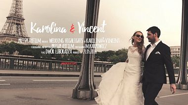 Videographer PressPlayFilm from Danzig, Polen - Kaja & Vincent | Love in Paris | PressPlayFilm, engagement, wedding