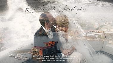 Videographer PressPlayFilm đến từ Big Love, Crazy Party and Fancy Wedding by the Lake | Karolina & Christophe, drone-video, reporting, wedding