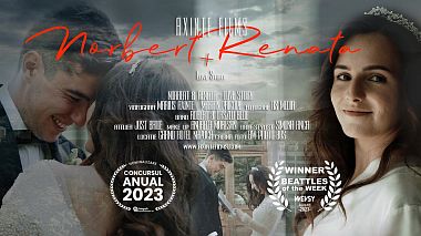 Видеограф Axinte Films, Рим, Италия - Norbert & Renata - Love Story, аэросъёмка, свадьба