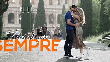 Видеограф Axinte Films, Рим, Италия - Daniel & Cristina - Turisti per sempre, SDE, аэросъёмка, лавстори, приглашение