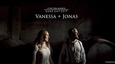Videographer Cine Vídeo Produções from other, Brazil - Same Day Edit | Vanessa e Jonas, SDE, wedding
