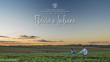 Videographer Cine Vídeo Produções from other, Brazil - Love Story | Flávia e Juliano, drone-video, wedding