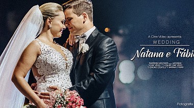 Видеограф Cine Vídeo Produções, другой, Бразилия - Trailer | Natana e Fábio, лавстори, свадьба