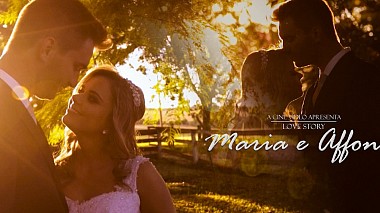 Videographer Cine Vídeo Produções from other, Brazil - Love Story | Maria e Affonso, wedding