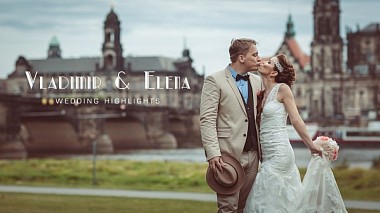 Відеограф German Levitsky, Берлін, Німеччина - Vladimir & Elena - Wedding Highlights, wedding