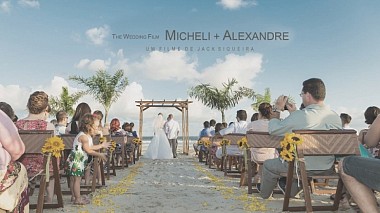 Видеограф Jack Cotlevski, Куритиба, Бразилия - The wedding film | Michele + Alexandre, wedding