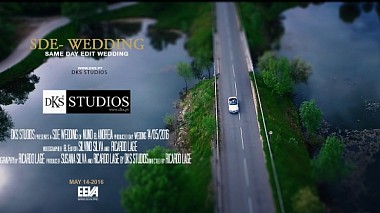 Видеограф DKS STUDIOS, Шавиш, Португалия - SDE-Andreia & Nuno -14-05-2016, SDE, аэросъёмка, свадьба