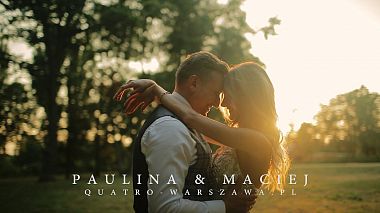 来自 华沙, 波兰 的摄像师 Studio Quatro - Wedding Rezydencja Miętowe Wzgórza, wedding
