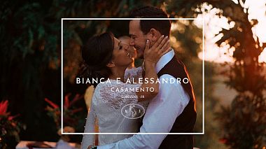 Видеограф Madeira Filmes, Лондрина, Бразилия - Bianca e Alessandro, аэросъёмка, свадьба, событие