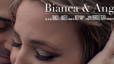 Videographer Henrique Ogata No3 Filmes from San Paolo, Brazil - save the date - Bianca & Angelo, invitation
