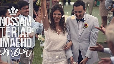 来自 圣保罗, 巴西 的摄像师 Henrique Ogata No3 Filmes - A gente se completa - Carol e Alex, engagement, wedding