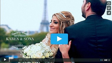 Paris, Fransa'dan Aramproduction kameraman - Karen & Sona best of wedding, düğün
