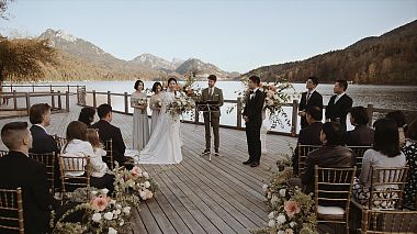 Відеограф Iryna Kachalouskaya, Прага, Чехія - M&S | Wedding in Austria | Insta teaser, drone-video, reporting, wedding