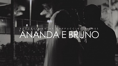 Видеограф Cappuccino Filmes, Сан-Паулу, Бразилия - Ananda e Bruno | Pocket Film | Espaço Aliança | São José dos Campos-SP, свадьба