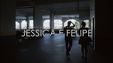 Videographer Cappuccino Filmes from San Paolo, Brazil - A ESCOLHA CERTA | JESSICA E FELIPE | IGREJA VICENTINA ARANHA | LE PALMIER | SAO JOSE DOS CAMPOS-SP, wedding