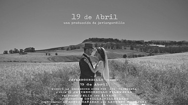 Videógrafo Javier Gordillo de Sevilha, Espanha - 19 de Abril, engagement, wedding