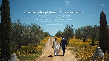 来自 塞维利亚, 西班牙 的摄像师 Javier Gordillo - Sólo llevo diez páginas…Y ya me encanta, engagement, wedding
